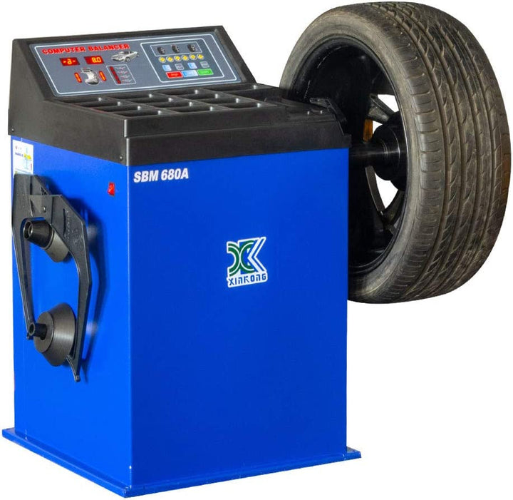XK USA INC. New 1.5HP Tire Changer Wheel Changers Machine Combo Balancer Rim Clamp 580-680/12 Month Warranty