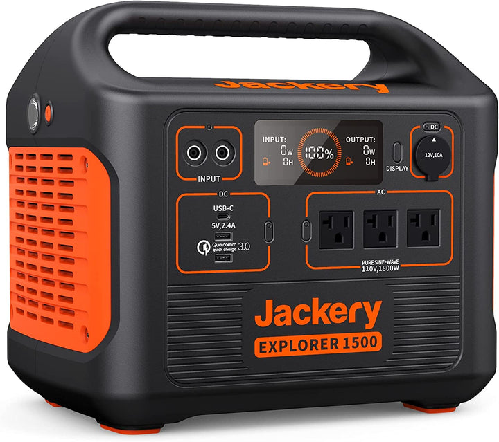 Jackery Portable Power Station Explorer 1500, 1534Wh Capacity