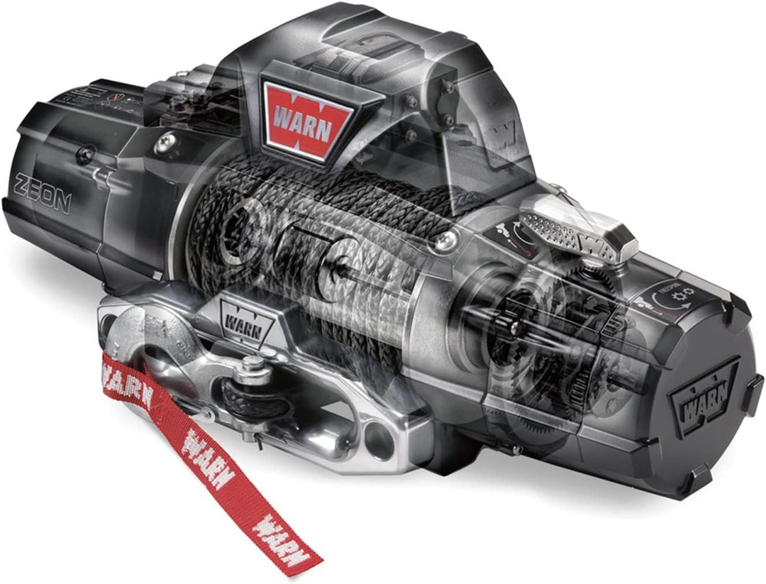 Warn 89120 ZEON 12 Winch with Wire Rope - 12000 lb