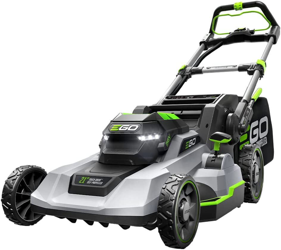 EGO Power LM2135SP 21-Inch Select Cut Lawn Mower with Touch Drive Self-Propelled Technology 7.5Ah Battery and Rapid Charger Included