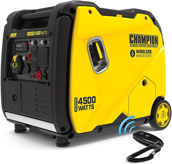Champion Power Equipment 4500-Watt Portable Inverter Generator with Wireless Remote Start