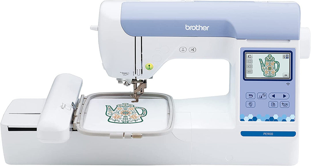 Embroidery Machine PE800, 138 Built-In Designs, 5" X 7" Hoop Area