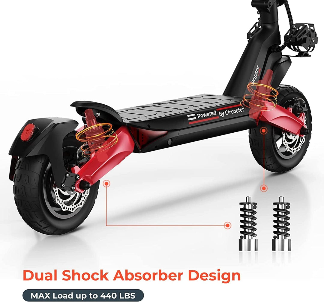 Circooter Electric Scooter Adult with Smart APP, 1600W/800W Motor, 28 Mph Top Speed